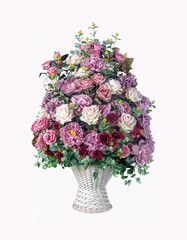 Flowers, bouquets of flowers for special occasions and funerals