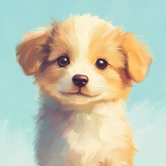 puppy protrait