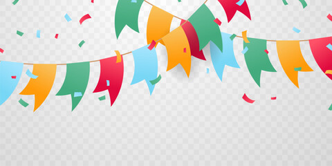 Colorful party background for celebration vector illustration