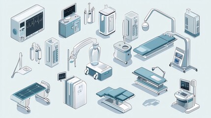 Automated Healthcare Systems Enhancing Efficiency Through Innovative Medical Equipment and Technology