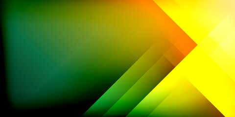 Dynamic shadow lines geometric shapes