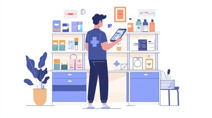 Obraz premium User-Focused Mobile Health Application for Enhanced Convenience and Efficient Health Management Solutions