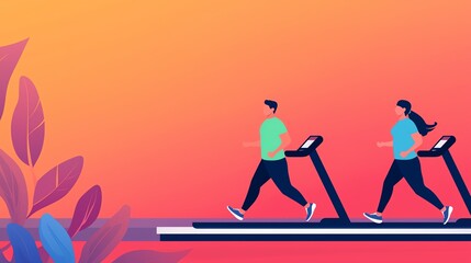Obraz premium Early detection of fitness-related health issues, Health checkup, Health Risk fitness early detection