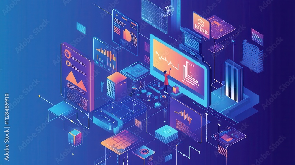 Poster advanced remote health monitoring systems enabling continuous patient data analysis and visualizatio