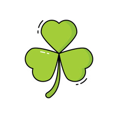 shamrock vector icon