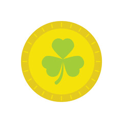 Coin vector icon