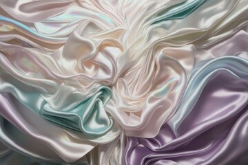 Fototapeta premium A mesmerizing iridescent composition of intro