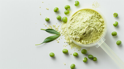 Obraz premium green peas in a bowl