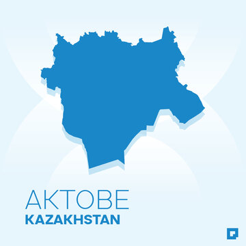 Aktobe vector map, Vector map of Aktobe, editable eps, AI files, Vector illustration of Aktobe vector map