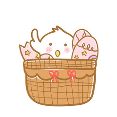 Easter egg basket