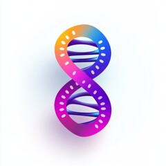 DNA Helix Graphic Design