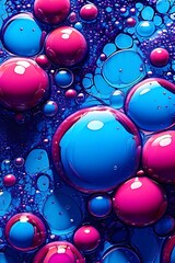 abstract background with bubbles