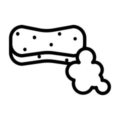 Sponge Vector Icon Design