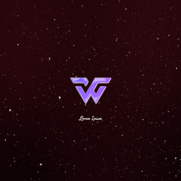 Christmas Snowy Square Logo Reveal MOGRT 74