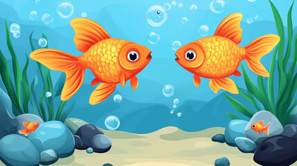 Fototapeta premium fish in the water