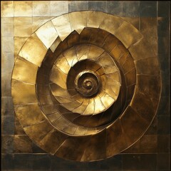 Naklejka premium background with spiral