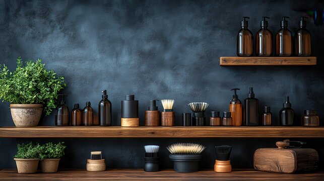 premium barbering products and professional tools dark them