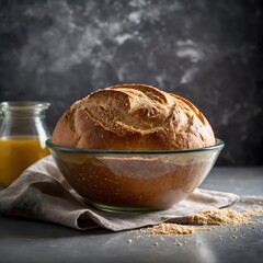 Melting Mozzarella Oozing from Hot Ciabatta Sandwich with Grilled Chicken, Tomatoes, and Pesto