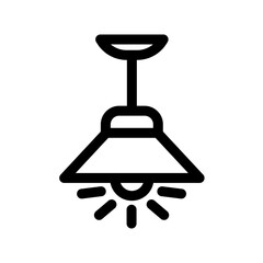 Hanging Lamp icon template