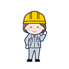 工事作業員／女性 04