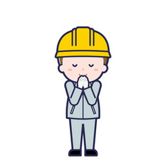 工事作業員／男性 24