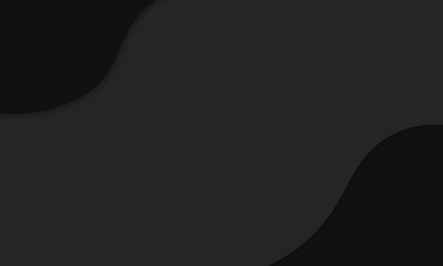 Abstract dark gray wavy background.
