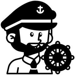 Captain Job and Professions Icon