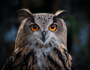 Close-Up Photo of an Owl