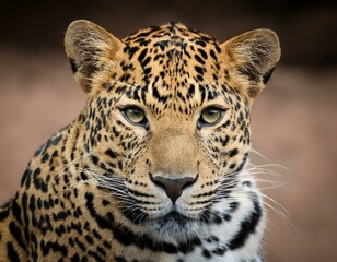Obraz premium Portrait of a Beautiful Leopard