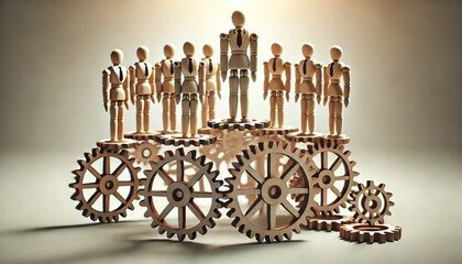 illustration of teamwork