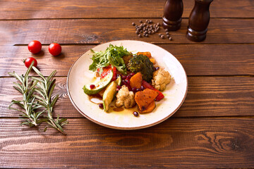 Roasted Vegetables with Balsamic Glaze