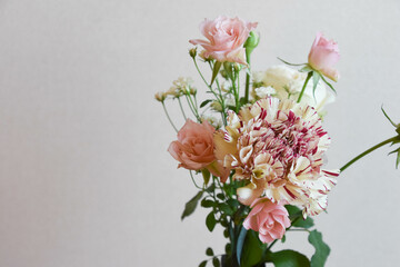 カラフルな花束