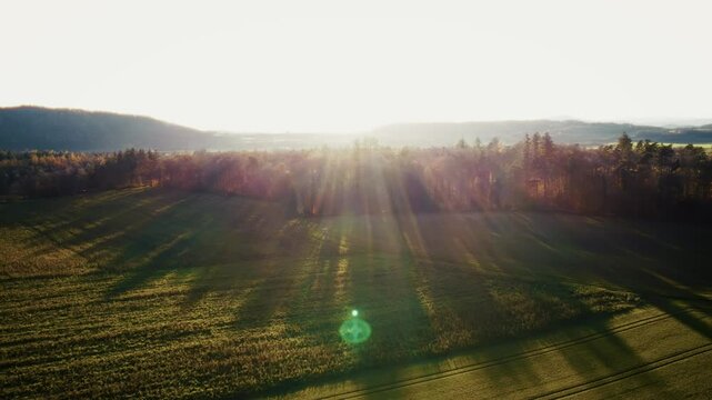Landschaft im Licht