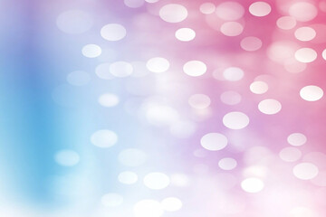 Soft Pastel Gradient with Bokeh Light Effect, Abstract Blurred Background for Creative Design Projects