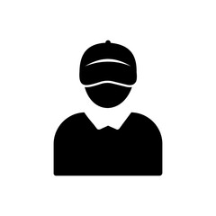 Courier Icon for logo. Courier Delivery service icon vector