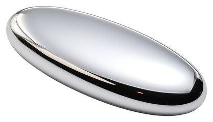 PNG Ellipse platinum chrome silver.