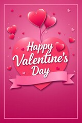 happy valentines day card