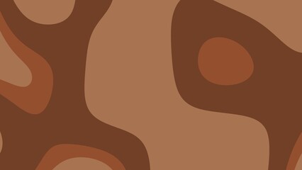 Stylishly Abstract Earthy Patterns in Warm Tones and Organic Shapes for Design Inspiration