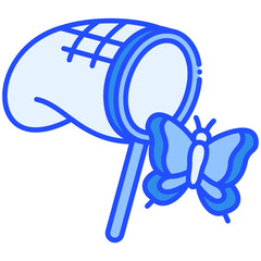 Butterflies Blue Icon