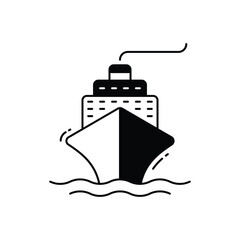 Cruise vector icon