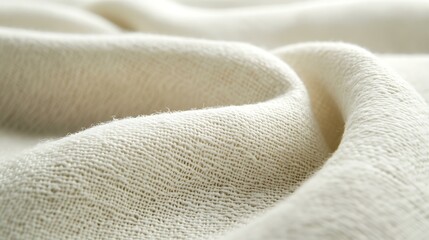 Subtle canvas weave texture in off-white color