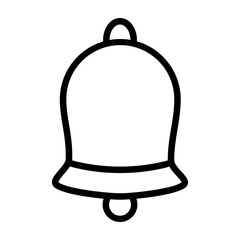 Bell Vector Line Icon Design