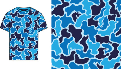 vector fishing camouflage