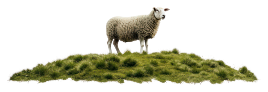 PNG Sheep grazing livestock outdoors animal.