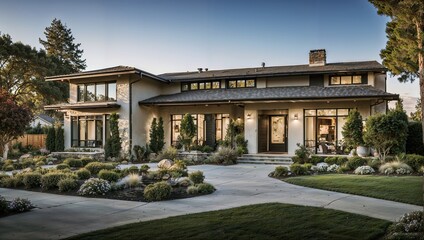 Contemporary Home with Natural Elegance