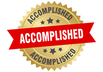 ACCOMPLISHED LABEL, SIGN