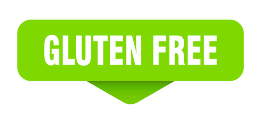 GLUTEN FREE STICKER, BUTTON, SIGN