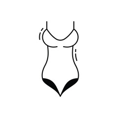 Swimsuit vector icon