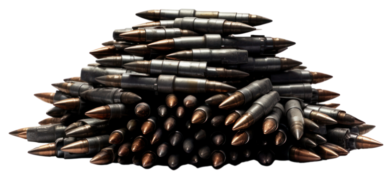 PNG Ammunition white background abundance weaponry.