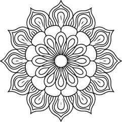 Ethnic Mandala Silhouettes for Unique Themes